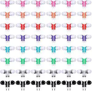 160 Packs Bulk Earbuds with Wire Earphones Classroom Wired Headphones for Students Headphones Individually Bagged, 8 Colors Ear Buds Bulk for Classroom School Library (Multicolor) 160 Packs Bulk Earbuds with Wire Earphones Classroom Wired Headphones for Students Headphones Individually Bagged, 8 Colors Ear Buds Bulk for Classroom School Library (Multicolor)