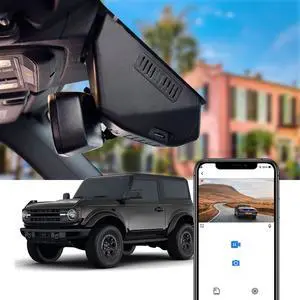 4K Dash Cam Suitable for Ford Bronco 2021-2024 & Rapor (Not for Bronco Sport) HD2-14873, OEM Look, UHD 2160P Video, Built-in WiFi & APP, Loop Recording, G-Sensor, Plug & Play, 64GB Card 4K Dash Cam Suitable for Ford Bronco 2021-2024 & Rapor (Not for Bronco Sport) HD2-14873, OEM Look, UHD 2160P Video, Built-in WiFi & APP, Loop Recording, G-Sensor, Plug & Play, 64GB Card