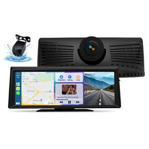 Wireless Portable with Apple CarPlay Screen,8.1" Touch Screen | 2K Dash Cam/Car play & Android Auto,1080P Backup Camera,GPS Navigation,Voice Control,Loop Recording,with Mirror Link Wireless Portable with Apple CarPlay Screen,8.1" Touch Screen | 2K Dash Cam/Car play & Android Auto,1080P Backup Camera,GPS Navigation,Voice Control,Loop Recording,with Mirror Link