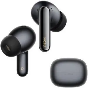 REDMI Buds 8 Pro Wireless Earbuds, Black, Adaptive Noise Cancelling up to 55dB, Hi-Res Audio with LDAC, 35H Battery, Dolby Atmos, IP54, Bluetooth 5.4 REDMI Buds 8 Pro Wireless Earbuds, Black, Adaptive Noise Cancelling up to 55dB, Hi-Res Audio with LDAC, 35H Battery, Dolby Atmos, IP54, Bluetooth 5.4