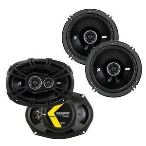 Speaker Package of 2 Items: DS Series Two 6"x9" Coaxial Speakers 4-Ohm & Two 6.5" Coaxial Speakers 4-Ohm - 1x 43DSC69304, 1x 43DSC6504 Speaker Package of 2 Items: DS Series Two 6"x9" Coaxial Speakers 4-Ohm & Two 6.5" Coaxial Speakers 4-Ohm - 1x 43DSC69304, 1x 43DSC6504