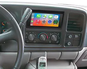 QLED Radio for Chevy GMC Buick Cadillac 1995 1996 1997 1998 1999 2000 2001 2002,8 core Touch Screen Stereo Upgrade,Wireless carplay & Android Auto,Free Backup Camera QLED Radio for Chevy GMC Buick Cadillac 1995 1996 1997 1998 1999 2000 2001 2002,8 core Touch Screen Stereo Upgrade,Wireless carplay & Android Auto,Free Backup Camera