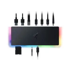 Thunderbolt 4 Dock, 10 Ports, USB-A, USB-C, 2.5 GbE, Black | Dual 4K or Single 8K Video Output, Mac, and PC Compatible, Thunderbolt 3 & 4 Certified, Chroma Thunderbolt 4 Dock, 10 Ports, USB-A, USB-C, 2.5 GbE, Black | Dual 4K or Single 8K Video Output, Mac, and PC Compatible, Thunderbolt 3 & 4 Certified, Chroma