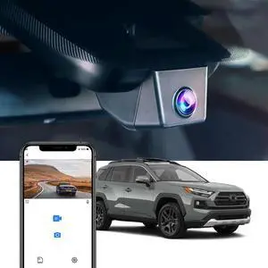 4K Dash Cam Suitable for Toyota RAV4 2022-2025 (Model B/with Vent Hole on Cover), OEM Factory Look, UHD 2160P Video, Built-in WiFi & APP, Loop Recording, G-Sensor, Plug & Play, 64GB Card 4K Dash Cam Suitable for Toyota RAV4 2022-2025 (Model B/with Vent Hole on Cover), OEM Factory Look, UHD 2160P Video, Built-in WiFi & APP, Loop Recording, G-Sensor, Plug & Play, 64GB Card
