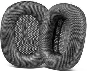 Ear Cushions for AirPods Max 1 & 2 Over-Ear Headphones Earpads Replacement Covers Cups Pads with Durable Mesh Fabric, Softer Foam - Space Gray Ear Cushions for AirPods Max 1 & 2 Over-Ear Headphones Earpads Replacement Covers Cups Pads with Durable Mesh Fabric, Softer Foam - Space Gray