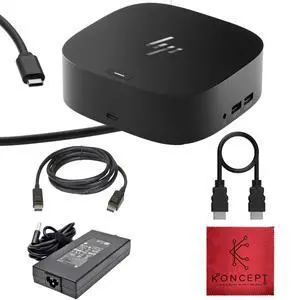 HP Docking Station for Laptop Dual Monitor and Charging - 5TW10AA G5 Dock | HP USB-C Dock with HDMI, 2 DisplayPort, USB-A, USB-C, Audio, Gigabit Ethernet & 120W Adap ter for Dual Monitor Setup HP Docking Station for Laptop Dual Monitor and Charging - 5TW10AA G5 Dock | HP USB-C Dock with HDMI, 2 DisplayPort, USB-A, USB-C, Audio, Gigabit Ethernet & 120W Adap ter for Dual Monitor Setup