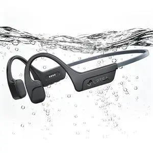 Bone Conduction Headphones, IPX8 Waterproof Swimming Headphones with MP3 Mode 32GB Memory, Bluetooth 5.4, Secure Fit, Open Ear Earbuds Up to 10 Hours Playtime for Fitness and Running Bone Conduction Headphones, IPX8 Waterproof Swimming Headphones with MP3 Mode 32GB Memory, Bluetooth 5.4, Secure Fit, Open Ear Earbuds Up to 10 Hours Playtime for Fitness and Running