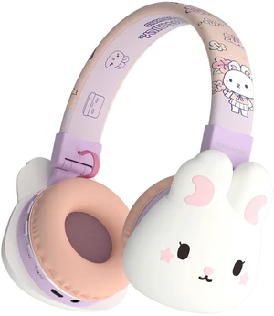 Kids Headphones for School, 85dB Safe Cute Animal Design, Foldable Over-Ear Soft with Mic, Bluetooth 5.4, 20H Playtime, Wireless/Wired/FM/TF for School Travel Camping, Boys Girls Toddlers Gift Kids Headphones for School, 85dB Safe Cute Animal Design, Foldable Over-Ear Soft with Mic, Bluetooth 5.4, 20H Playtime, Wireless/Wired/FM/TF for School Travel Camping, Boys Girls Toddlers Gift