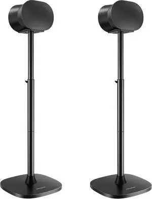 Speaker Stand for Sonos Era 300, Adjustable Height 33-42, Sonos Era 300 Surround Sound Speaker Stand, Floor Speaker Stand Supports up to 13.2 lbs with Cable Management, Pair Speaker Stand for Sonos Era 300, Adjustable Height 33-42, Sonos Era 300 Surround Sound Speaker Stand, Floor Speaker Stand Supports up to 13.2 lbs with Cable Management, Pair