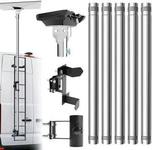 Starlink Standard 4/4X Pole Mount Kit,Starlink Gen 3/4 RV Ladder Pole Mount | 1.5'' Stainless Steel Pole, Starlink Mounting Kit Pipe Adapter Accessories, Portable, Adjustable, High Load Capacity Starlink Standard 4/4X Pole Mount Kit,Starlink Gen 3/4 RV Ladder Pole Mount | 1.5'' Stainless Steel Pole, Starlink Mounting Kit Pipe Adapter Accessories, Portable, Adjustable, High Load Capacity