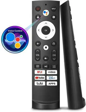 Only for Hisense Google Smart TV Voice Remote Replacement 4K QLED UHD Mini-LED Quantum ULED Series Remotes Control Only for Hisense Google Smart TV Voice Remote Replacement 4K QLED UHD Mini-LED Quantum ULED Series Remotes Control