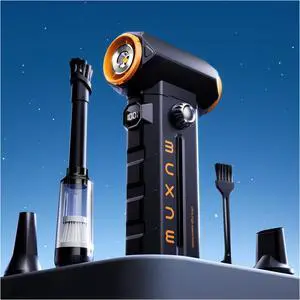 2-in-1 Air Duster & Vacuum, 130000 RPM | 8000mAh USB-C, 100-speed, blower/vacuum for PC, keyboard, car, home. Cordless mini 2-in-1 2-in-1 Air Duster & Vacuum, 130000 RPM | 8000mAh USB-C, 100-speed, blower/vacuum for PC, keyboard, car, home. Cordless mini 2-in-1