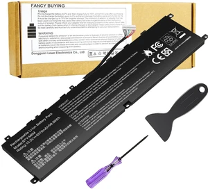 BTY-M6M 4ICP8/35/142 Laptop Battery for MSI GS66 Stealth 10SE 10SF 11UE 11UH GE66 Raider 10UG 11UG GE76 for Dragon Tiamat 11UH WS66 10TM 11UMT 11UKT for Raider 11UG GE76 11UE 55R G6 430 440 445 G7 BTY-M6M 4ICP8/35/142 Laptop Battery for MSI GS66 Stealth 10SE 10SF 11UE 11UH GE66 Raider 10UG 11UG GE76 for Dragon Tiamat 11UH WS66 10TM 11UMT 11UKT for Raider 11UG GE76 11UE 55R G6 430 440 445 G7