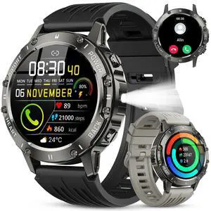 Smart Watch for Men Fitness Tracker: Bluetooth Waterproof Make Answer Call Digital Mens Watches Running Step Pedometer Smartwatch for Android Phones iPhone Samsung Compatible Sleep Heart Rate Monitor Smart Watch for Men Fitness Tracker: Bluetooth Waterproof Make Answer Call Digital Mens Watches Running Step Pedometer Smartwatch for Android Phones iPhone Samsung Compatible Sleep Heart Rate Monitor