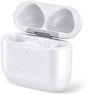 Charging Case Replacement for Air pods 4th, Compatible for Air Pod 4th Generation Wireless Charger Cases with Bluetooth Pairing (No Earbuds) - White Charging Case Replacement for Air pods 4th, Compatible for Air Pod 4th Generation Wireless Charger Cases with Bluetooth Pairing (No Earbuds) - White