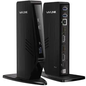 USB C Docking Station Dual Monitor, Dual 5K/4K@60Hz Displaylink Docking Station for M1/M2/M3/M4 Mac or Windows, 13-in-1 Laptop Dock with 2X HDMI, 2X DP, 130WPD, Gigabit Ethernet, 5X USB, Audio USB C Docking Station Dual Monitor, Dual 5K/4K@60Hz Displaylink Docking Station for M1/M2/M3/M4 Mac or Windows, 13-in-1 Laptop Dock with 2X HDMI, 2X DP, 130WPD, Gigabit Ethernet, 5X USB, Audio