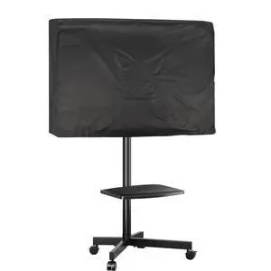 Mobile TV Stand Cover for 45-58 Inch Mobile Television Cart | Waterproof Outdoor TV Cover Dustproof Television-Screen Covers Only - 57" L×7" W×31" H, Black Mobile TV Stand Cover for 45-58 Inch Mobile Television Cart | Waterproof Outdoor TV Cover Dustproof Television-Screen Covers Only - 57" L×7" W×31" H, Black