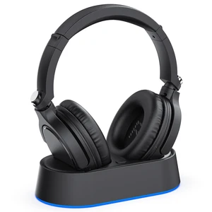 Wireless Headphones for TV Watching, TV Headphones Wireless for Seniors with Transmitter Charging Base, 65H No Audio Delay Bluetooth Headphones for TV, HiFi Stereo Sound, Gifts for Parents/Elderly Wireless Headphones for TV Watching, TV Headphones Wireless for Seniors with Transmitter Charging Base, 65H No Audio Delay Bluetooth Headphones for TV, HiFi Stereo Sound, Gifts for Parents/Elderly
