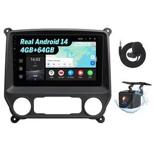 4+64GB 10.1" GMSX7A Car Stereo for Chevy Silverado GMC | CarPlay Bluetooth 5.4 swc support plug and play Android 14 for Chevy Chevrolet Silverado 2014-2018 4+64GB 10.1" GMSX7A Car Stereo for Chevy Silverado GMC | CarPlay Bluetooth 5.4 swc support plug and play Android 14 for Chevy Chevrolet Silverado 2014-2018