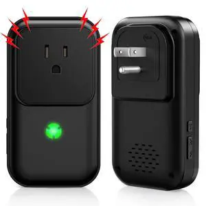 Power Failure Alarm, Freezer Power Outage Alarm 7 Sirens, Freezer Alarm | 0-110dB Adjustable, LED Indicator, 12H Alert, Power Loss Alarm Monitor, for Refrigerator, Sump Pumps, Aquarium Power Failure Alarm, Freezer Power Outage Alarm 7 Sirens, Freezer Alarm | 0-110dB Adjustable, LED Indicator, 12H Alert, Power Loss Alarm Monitor, for Refrigerator, Sump Pumps, Aquarium
