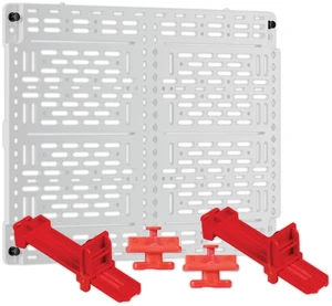 Legrand OnQ Universal Mounting Plate 10 Inch, Secure Devices In Structured Media Enclosure, With 2 Ratchet Clamps, Recessed Wall Plate To Organize Cable, White, AC1040F Legrand OnQ Universal Mounting Plate 10 Inch, Secure Devices In Structured Media Enclosure, With 2 Ratchet Clamps, Recessed Wall Plate To Organize Cable, White, AC1040F