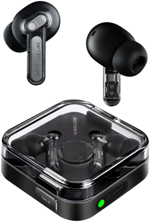 Ear (3) Wireless Earbuds Super Mic 45dB Hybrid Active Noise Cancelling Bluetooth Headphones Hi-Res 6 Mics, 12mm Dynamic Bass Boost, Dual Connect ANC Sport Ear Buds for iPhone Android, Black Ear (3) Wireless Earbuds Super Mic 45dB Hybrid Active Noise Cancelling Bluetooth Headphones Hi-Res 6 Mics, 12mm Dynamic Bass Boost, Dual Connect ANC Sport Ear Buds for iPhone Android, Black