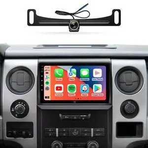 Car Radio Stereo for Ford F150 2009-2014, Wireless CarPlay Android Auto | 9 Inch HD touchscreen, 5G WiFi GPS Navigation, phone link, Bluetooth FM AM AM SWC, 1080P backup camera Car Radio Stereo for Ford F150 2009-2014, Wireless CarPlay Android Auto | 9 Inch HD touchscreen, 5G WiFi GPS Navigation, phone link, Bluetooth FM AM AM SWC, 1080P backup camera