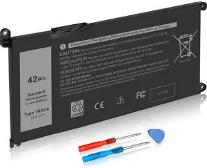 42Wh YRDD6 Battery for Dell inspiron 15 3000 Series 3583 3593 3582 3584 | 3501 inspiron 15 5000 Series 5582 5584 5593 5594 5598 5585 14 3493 5481 5482 5485 5491 5493 7586 Vostro 5481 1VX1H P93G P75F 42Wh YRDD6 Battery for Dell inspiron 15 3000 Series 3583 3593 3582 3584 | 3501 inspiron 15 5000 Series 5582 5584 5593 5594 5598 5585 14 3493 5481 5482 5485 5491 5493 7586 Vostro 5481 1VX1H P93G P75F