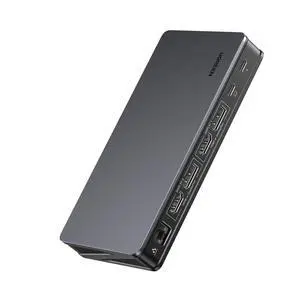 USB C DisplayLink Docking Station, Dual 4K@60Hz, Driver Required | 9-in-1 Dual Monitor Dock for MacBook and Windows with 2xHDMI, 2xDP, 10Gbps USB-C and USB-A, 100W PD, Gigabit Ethernet USB C DisplayLink Docking Station, Dual 4K@60Hz, Driver Required | 9-in-1 Dual Monitor Dock for MacBook and Windows with 2xHDMI, 2xDP, 10Gbps USB-C and USB-A, 100W PD, Gigabit Ethernet