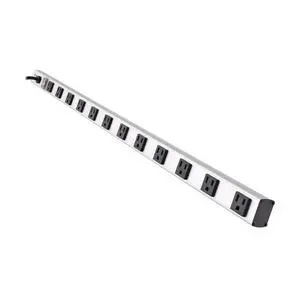 Eaton Series PS361220 12-Outlet 20 Amp Long Power Strip for Dorm Room Workbench Shop and Garage, Industrial Heavy Duty Metal, 15ft Long Extension Cord, 3ft Length, Mountable/Wall Mount Eaton Series PS361220 12-Outlet 20 Amp Long Power Strip for Dorm Room Workbench Shop and Garage, Industrial Heavy Duty Metal, 15ft Long Extension Cord, 3ft Length, Mountable/Wall Mount