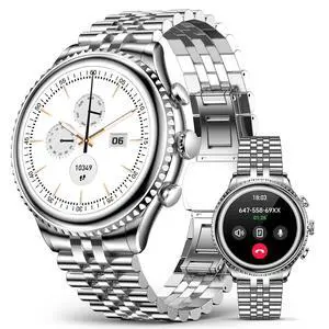 2026 Smart Watch for Men Answer/Make Call for Android iPhone, 1.32" AMOLED HD Screen Mens Luxury Watch, 1st Heavy Duty Smartwatch Heart Rate Blood Oxygen Blood Pressure Sleep Monitor Pedometer 2026 Smart Watch for Men Answer/Make Call for Android iPhone, 1.32" AMOLED HD Screen Mens Luxury Watch, 1st Heavy Duty Smartwatch Heart Rate Blood Oxygen Blood Pressure Sleep Monitor Pedometer