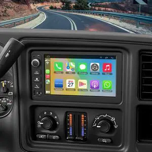Car Radio Stereo for Chevrolet Silverado Chevy 1500/2500/3500 2003-2006 | GMC Sierra Impala Tahoe Yukon Avalanche 2003-2006, with 1280 * 800 IPS Touchscreen, GPS Navigation, Bluetooth, Backup Camera Car Radio Stereo for Chevrolet Silverado Chevy 1500/2500/3500 2003-2006 | GMC Sierra Impala Tahoe Yukon Avalanche 2003-2006, with 1280 * 800 IPS Touchscreen, GPS Navigation, Bluetooth, Backup Camera