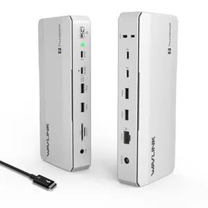 Intel EVO Certified TBT5 Dock, 120Gbps, 140W PD, 8K, USB-A, Cooling | Thunderbolt 5 Docking Station hub TB5 Dock 8K Display 140W Max Charging 4X USB-A 3.2 TBT 5/4 Laptops laptop cooling system Intel EVO Certified TBT5 Dock, 120Gbps, 140W PD, 8K, USB-A, Cooling | Thunderbolt 5 Docking Station hub TB5 Dock 8K Display 140W Max Charging 4X USB-A 3.2 TBT 5/4 Laptops laptop cooling system