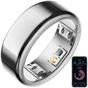 Smart Ring-Adjustable Wearable Ring for Men & Women, Blood Oxygen & Blood Pressure Ring,No App Subscription, Fitness Ring for Sleep Tracking - Heart Rate - Fitness Tracker Smart Ring-Adjustable Wearable Ring for Men & Women, Blood Oxygen & Blood Pressure Ring,No App Subscription, Fitness Ring for Sleep Tracking - Heart Rate - Fitness Tracker