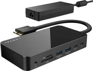 12-in-2 FusionDock 1 for M5 MacBook Pro Docking Station | Dual 4K@120Hz Monitor for M5/M4/M3/M2/M1 Pro/Max MacBook Neo,150W AC, SD/TF, USB, RJ45, 5Gbps (Incompatible with Windows) 12-in-2 FusionDock 1 for M5 MacBook Pro Docking Station | Dual 4K@120Hz Monitor for M5/M4/M3/M2/M1 Pro/Max MacBook Neo,150W AC, SD/TF, USB, RJ45, 5Gbps (Incompatible with Windows)