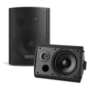 6.5 Inch 400W Indoor/Outdoor Bluetooth 5.1 Waterproof Wall-Mounted Speakers, Wireless Multi-Speaker Sync with IR Remote, for Patio, Garage, Home, Backyard(601BLE,Black,Pair) 6.5 Inch 400W Indoor/Outdoor Bluetooth 5.1 Waterproof Wall-Mounted Speakers, Wireless Multi-Speaker Sync with IR Remote, for Patio, Garage, Home, Backyard(601BLE,Black,Pair)