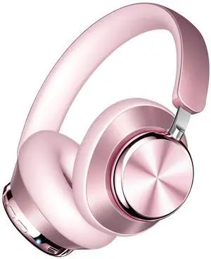 Y03 Bluetooth Headphones Wireless Active Noise Cancelling Over Ear Headphones 48 Hours Playtime High Sound Quality 6 EQ Music Mode Headphones with Soft Ear Cushion - Pink Y03 Bluetooth Headphones Wireless Active Noise Cancelling Over Ear Headphones 48 Hours Playtime High Sound Quality 6 EQ Music Mode Headphones with Soft Ear Cushion - Pink