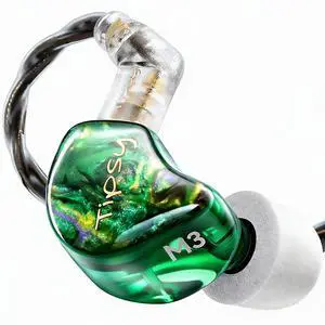 Tipsy M3 Professional IEM for Musicians, 2BA + 1DD Drivers, 36dB PNC, IPX5, Acoustic-Runway Technology, Skin-Friendly Resin, Detachable 0.78mm 2-pin Cable (No Mic, Green) Tipsy M3 Professional IEM for Musicians, 2BA + 1DD Drivers, 36dB PNC, IPX5, Acoustic-Runway Technology, Skin-Friendly Resin, Detachable 0.78mm 2-pin Cable (No Mic, Green)