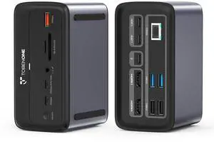 MacBook Docking Station Dual 4K@60Hz,7USB,2.5Gbps Ethernet | 2 HDMI, 100W Power Supply,20W Charging for Phone,Plug&Play, for Professionals, Software Developers, MacBook Pro/Air Owners MacBook Docking Station Dual 4K@60Hz,7USB,2.5Gbps Ethernet | 2 HDMI, 100W Power Supply,20W Charging for Phone,Plug&Play, for Professionals, Software Developers, MacBook Pro/Air Owners