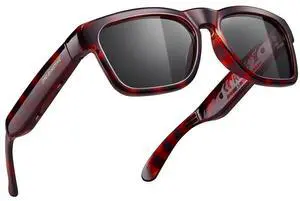 Bluetooth Audio Sunglasses, Lightweight Open Ear Sport Glasses, 10H Playtime, Water Resistant with Voice Control Bluetooth Audio Sunglasses, Lightweight Open Ear Sport Glasses, 10H Playtime, Water Resistant with Voice Control