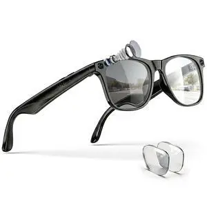 AI Smart Glasses with 4K Camera & ChatGPT, Photochromic Transition Lenses + Extra Blue Light, Real-time Translator & Meeting Minutes, Voice Control Smart Wearable AI Smart Glasses with 4K Camera & ChatGPT, Photochromic Transition Lenses + Extra Blue Light, Real-time Translator & Meeting Minutes, Voice Control Smart Wearable