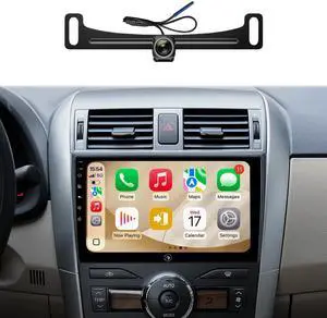 QLED Car Stereo for Toyota Corolla 2008-2013 Wireless CarPlay Auto | 2-Sec Fast Boot Linux QLED, 1080P Backup Camera Included, Retain SWC, Plug & Play Dash Upgrade for Safe Daily Commute QLED Car Stereo for Toyota Corolla 2008-2013 Wireless CarPlay Auto | 2-Sec Fast Boot Linux QLED, 1080P Backup Camera Included, Retain SWC, Plug & Play Dash Upgrade for Safe Daily Commute