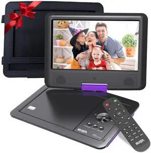 11.5" Portable DVD Player for Kids | Swivel Screen, Car Headrest Mount 11.5" Portable DVD Player for Kids | Swivel Screen, Car Headrest Mount