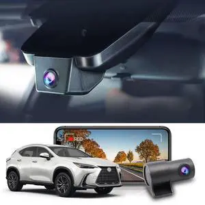 Front 4K+Rear 1080P Dash Cam Adapts for Lexus NX 2022-2026 & NX Hybrid 250 350 350h 450h, OEM Look, Dual HD Video, Built-in WiFi & APP, Loop Recording, G-Sensor, Easy to Set, 128GB Card Front 4K+Rear 1080P Dash Cam Adapts for Lexus NX 2022-2026 & NX Hybrid 250 350 350h 450h, OEM Look, Dual HD Video, Built-in WiFi & APP, Loop Recording, G-Sensor, Easy to Set, 128GB Card