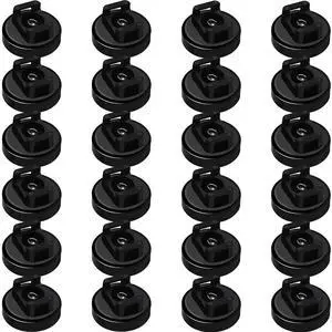 Magnet Zip Tie Mount Magnetic Zip Ties Mount 25LBS Strong Multipurpose Wire Cable Holder Mount Wire Clips Management for Home Office Marine Electrical Wiring (Black, 24 Piece) Magnet Zip Tie Mount Magnetic Zip Ties Mount 25LBS Strong Multipurpose Wire Cable Holder Mount Wire Clips Management for Home Office Marine Electrical Wiring (Black, 24 Piece)