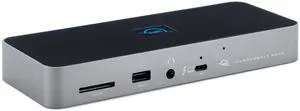 11-Port Thunderbolt Dock for Mac/PC with 96W PD and 3X Thunderbolt 4 | Thunderbolt 4 dock, 40Gb/s, 96W charging, 3x Thunderbolt 4, 3x USB A 10Gb/s, USB 2.0, 1GbE, SD UHS-II, 3.5mm audio 11-Port Thunderbolt Dock for Mac/PC with 96W PD and 3X Thunderbolt 4 | Thunderbolt 4 dock, 40Gb/s, 96W charging, 3x Thunderbolt 4, 3x USB A 10Gb/s, USB 2.0, 1GbE, SD UHS-II, 3.5mm audio