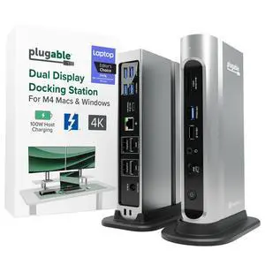 16-in-1 Thunderbolt 4 Dock Dual 4K Monitors for M4/M5 MacBook Air/Pro, 100W Charging, 2X HDMI, 2X DisplayPort, 2.5G Ethernet, 7X USB, MicroSD/SD Card Reader, Windows & USB4 Compatible 16-in-1 Thunderbolt 4 Dock Dual 4K Monitors for M4/M5 MacBook Air/Pro, 100W Charging, 2X HDMI, 2X DisplayPort, 2.5G Ethernet, 7X USB, MicroSD/SD Card Reader, Windows & USB4 Compatible