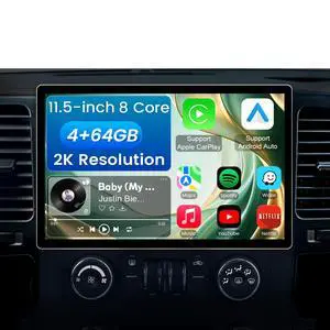 11.5 Inch 8 Core 4GB+64GB Car Radio Stereo for Chevy Silverado 2007-2013 GMC Sierra Yukon, 2K Touchscreen Android 13 Head Unit with Wireless CarPlay & Android Auto, AHD Backup Camera, AM/FM Radio 11.5 Inch 8 Core 4GB+64GB Car Radio Stereo for Chevy Silverado 2007-2013 GMC Sierra Yukon, 2K Touchscreen Android 13 Head Unit with Wireless CarPlay & Android Auto, AHD Backup Camera, AM/FM Radio