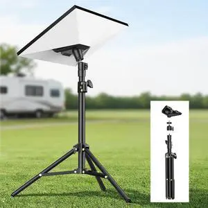 Starlink Mini Tripod Mount with Adapter - Height Adjustable & 360° Tilt, Compatible with Starlink Mini Terminal, Portable Sturdy Stand for RV Camping & Outdoor Use Starlink Mini Tripod Mount with Adapter - Height Adjustable & 360° Tilt, Compatible with Starlink Mini Terminal, Portable Sturdy Stand for RV Camping & Outdoor Use