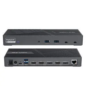 USB C Docking Station 4K@60Hz 3 Monitor for Mac(M1-M5,Neo),Windows | 100W PD Charging for Laptop with Thunderbolt 5/4/3, USB C - Displaylink Triple Monitor, 3 HDMI, 2 DP, 6 USB Ports, LAN, Audio USB C Docking Station 4K@60Hz 3 Monitor for Mac(M1-M5,Neo),Windows | 100W PD Charging for Laptop with Thunderbolt 5/4/3, USB C - Displaylink Triple Monitor, 3 HDMI, 2 DP, 6 USB Ports, LAN, Audio